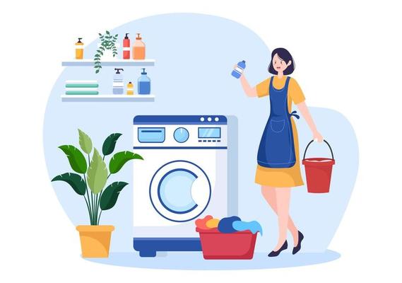 Detail Laundry Background Images Nomer 45