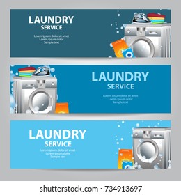 Detail Laundry Banner Design Nomer 15