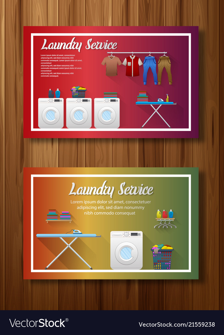 Detail Laundry Banner Design Nomer 32