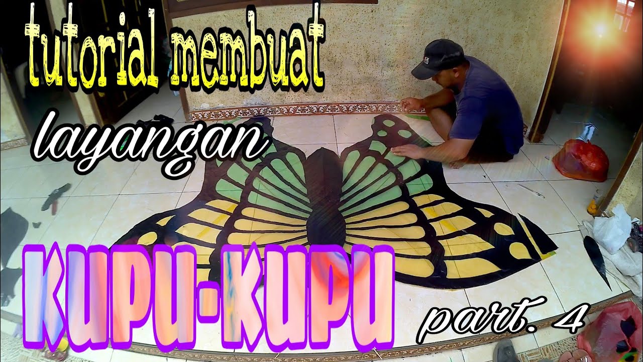 Detail Layang Kupu Kupu Nomer 19