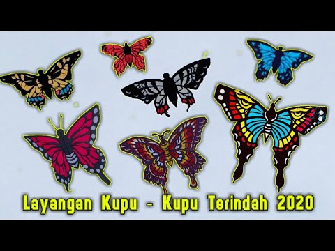 Detail Layang Kupu Kupu Nomer 20