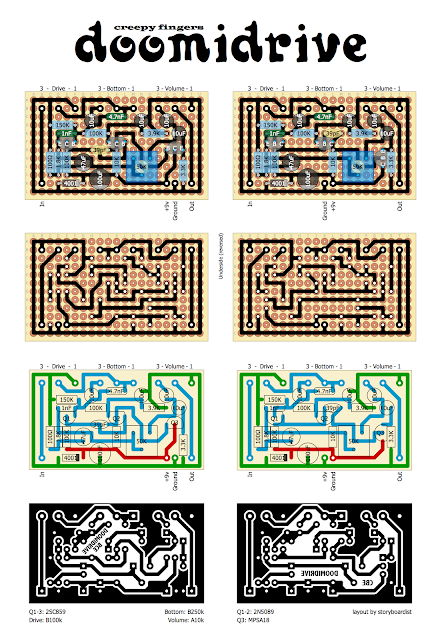 Detail Layout Efek Gitar Nomer 12