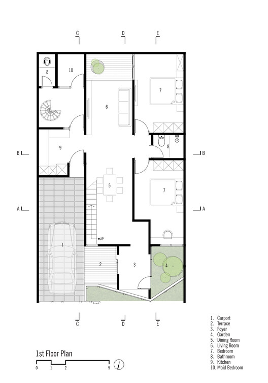 Detail Layout Plan Rumah Nomer 43