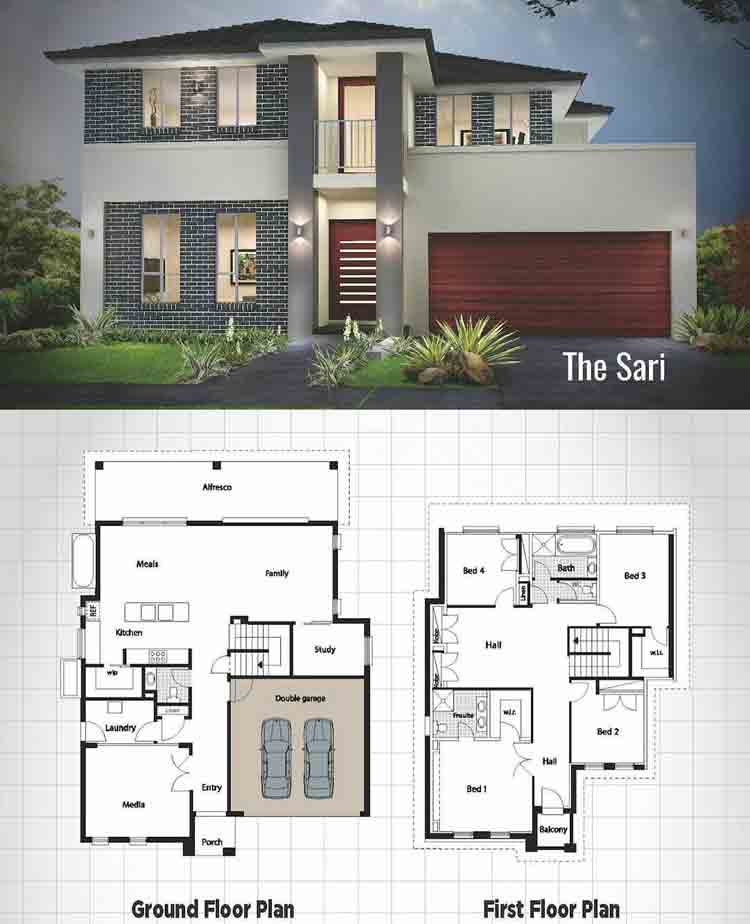 Detail Layout Rumah Mewah Nomer 39