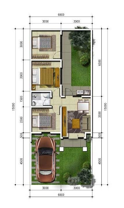 Detail Layout Rumah Minimalis Nomer 23