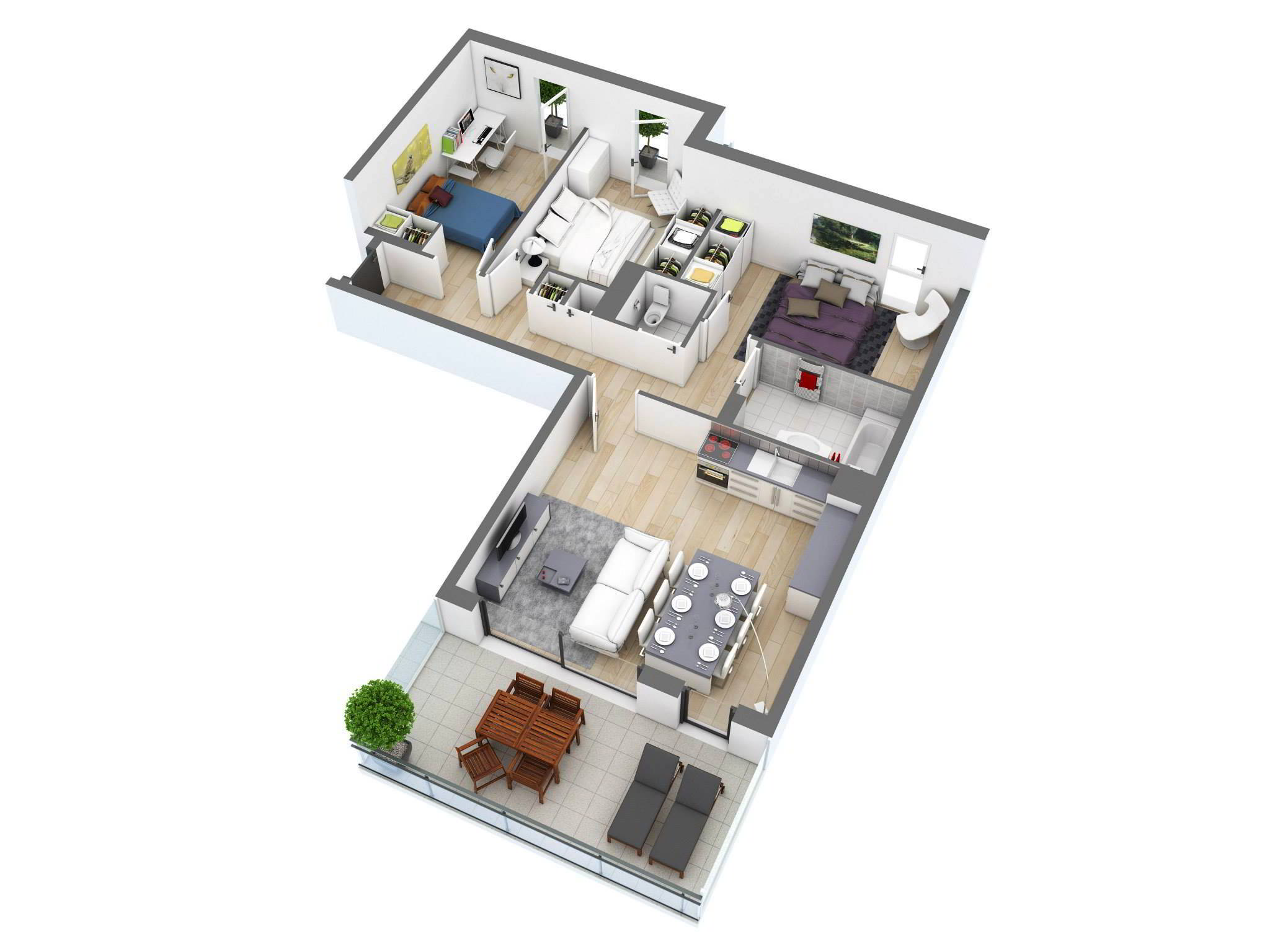 Detail Layout Rumah Minimalis Nomer 48