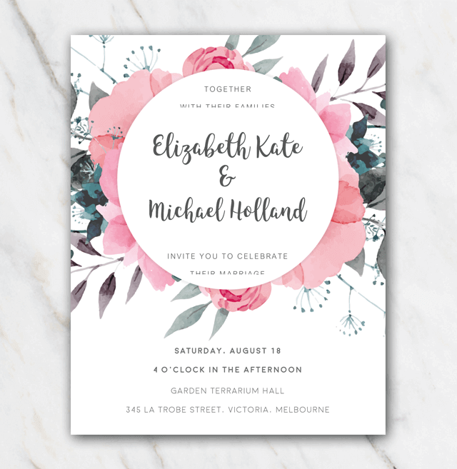 Detail Layout Undangan Pernikahan Nomer 29