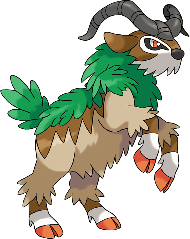 Detail Leaf Goat Pokemon Nomer 3