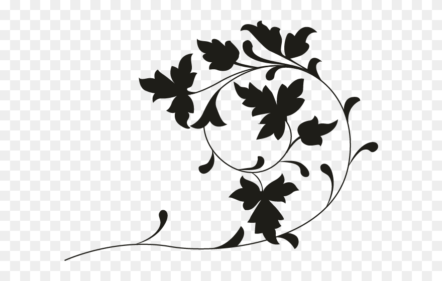 Detail Leaf Pattern Clip Art Nomer 24