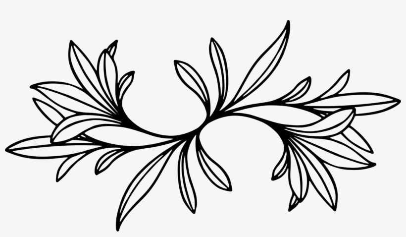 Detail Leaf Pattern Clip Art Nomer 40