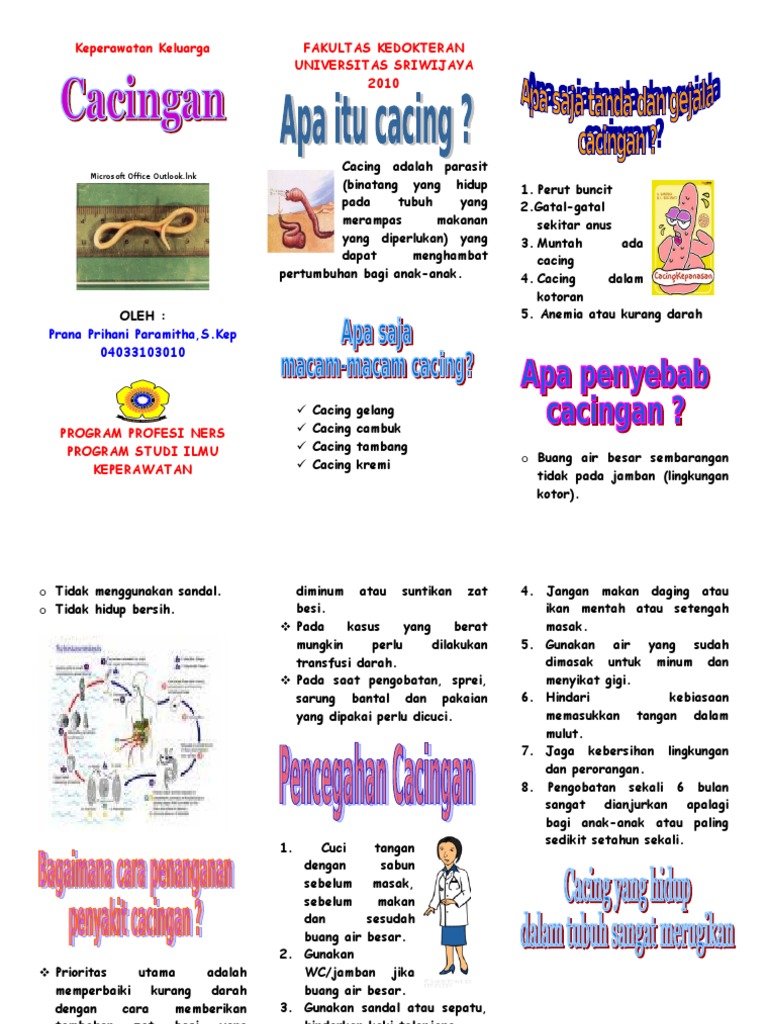 Leaflet Cacingan Pada Anak - KibrisPDR