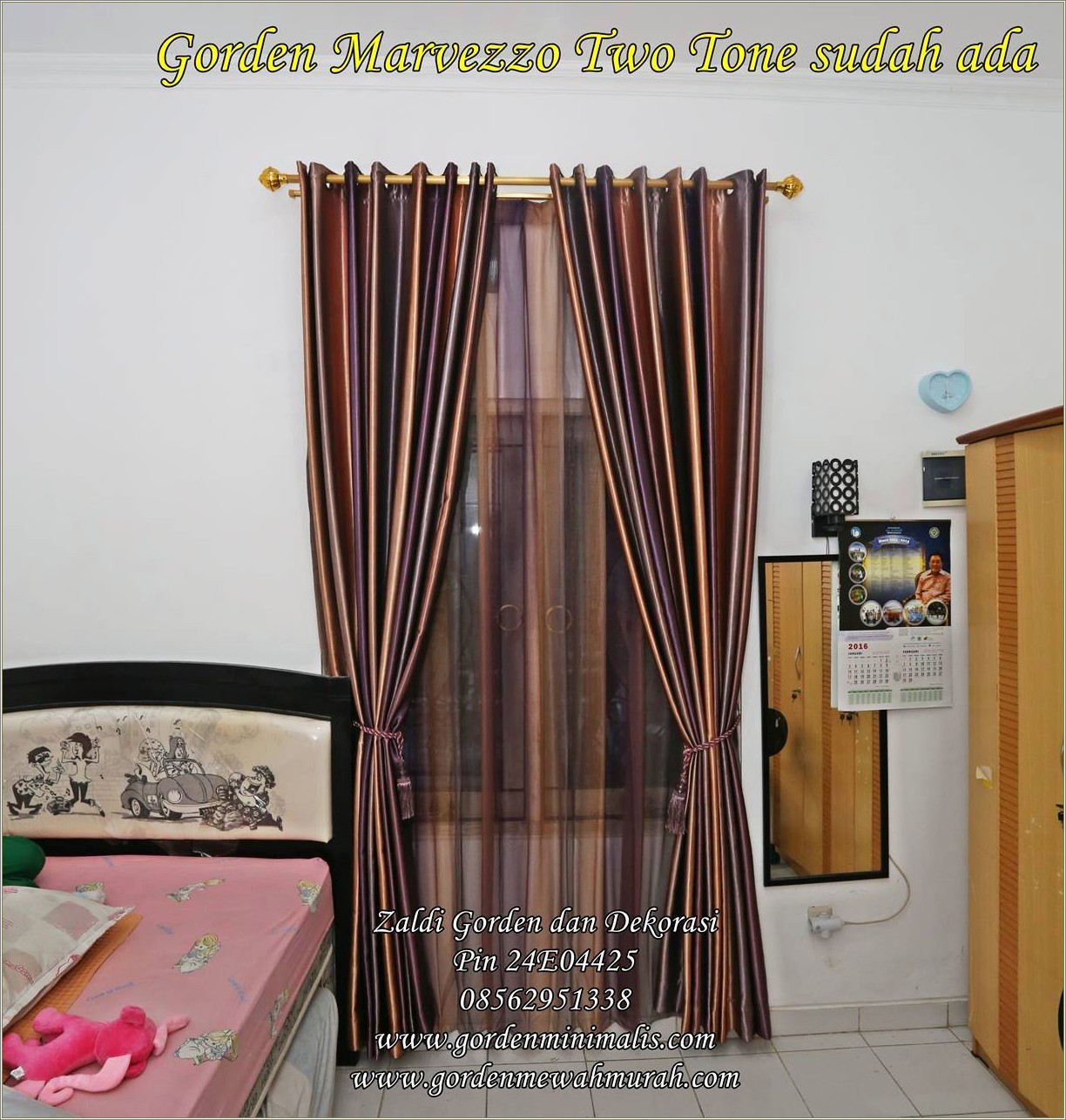 Detail Model Gorden Jendela Kamar Nomer 53