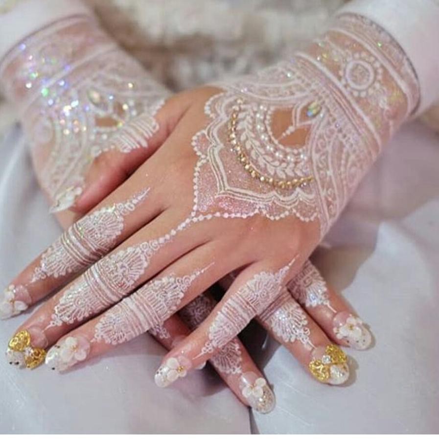 Detail Model Henna Pengantin Terbaru Nomer 38