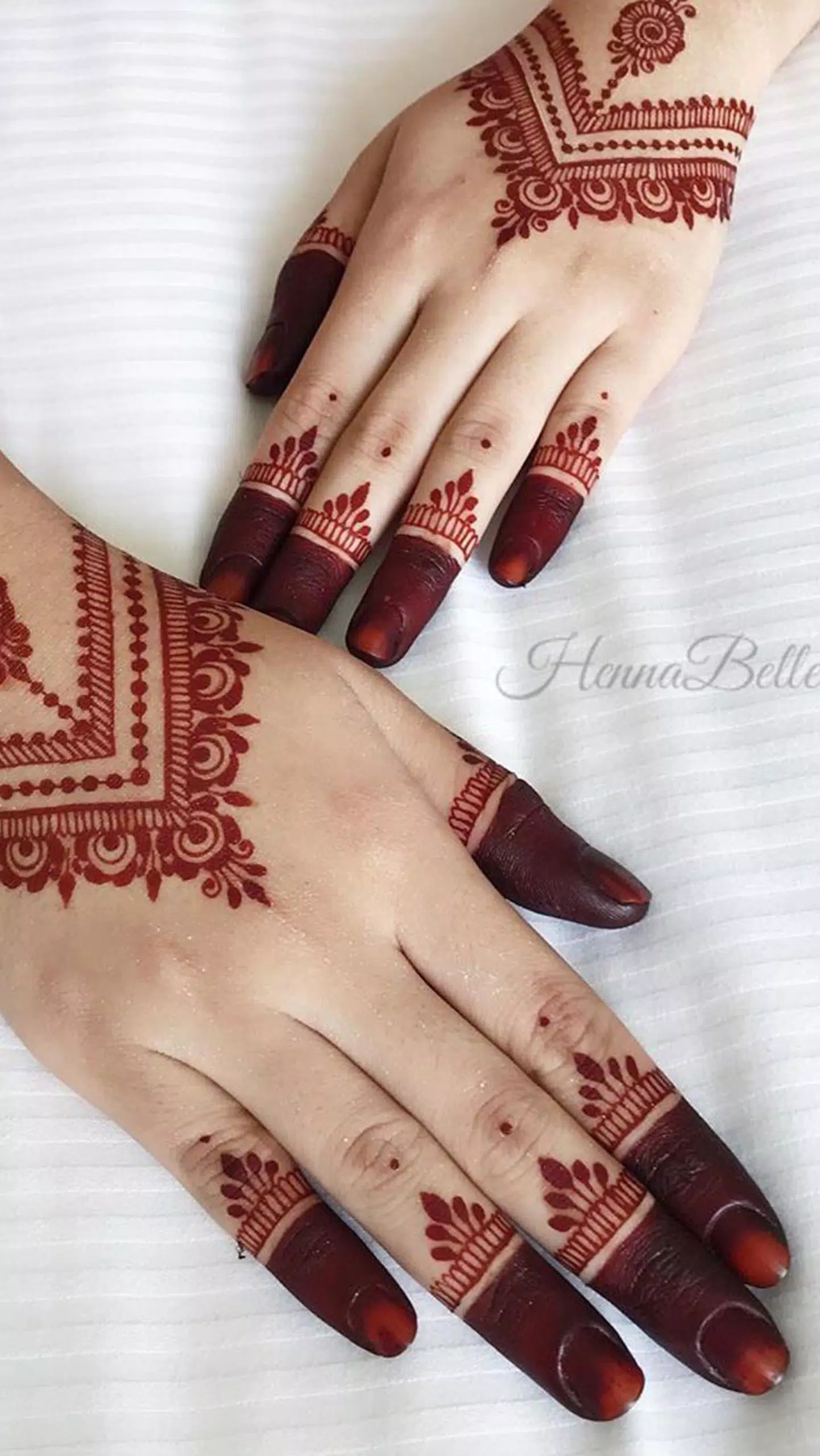 Detail Model Henna Yang Simple Nomer 30