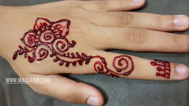 Detail Model Henna Yang Simple Nomer 43