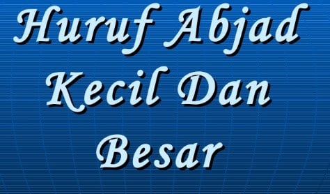 Detail Model Huruf Abjad Keren Nomer 35