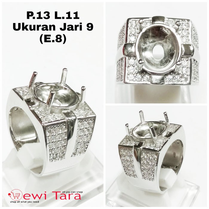 Detail Model Iketan Cincin Perak Nomer 12