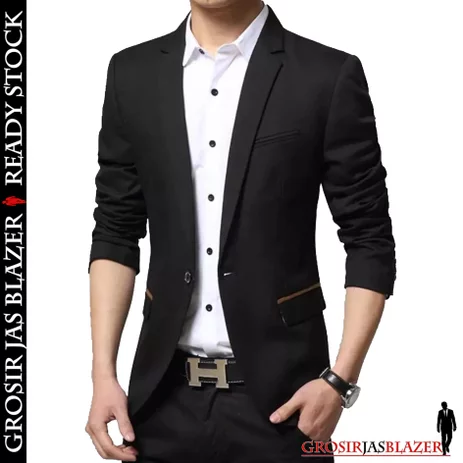 Detail Model Jas Hitam Nomer 34
