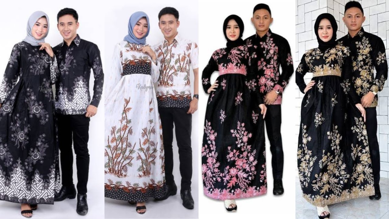 Detail Model Jubah Batik Kombinasi Terbaru Nomer 43