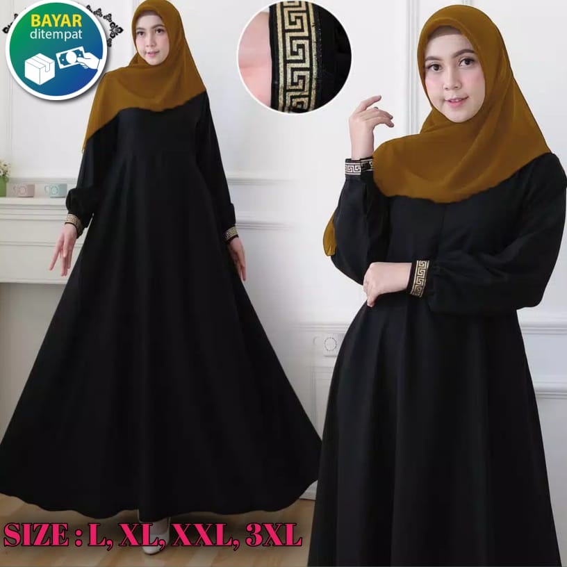 Model Jubah Hitam - KibrisPDR