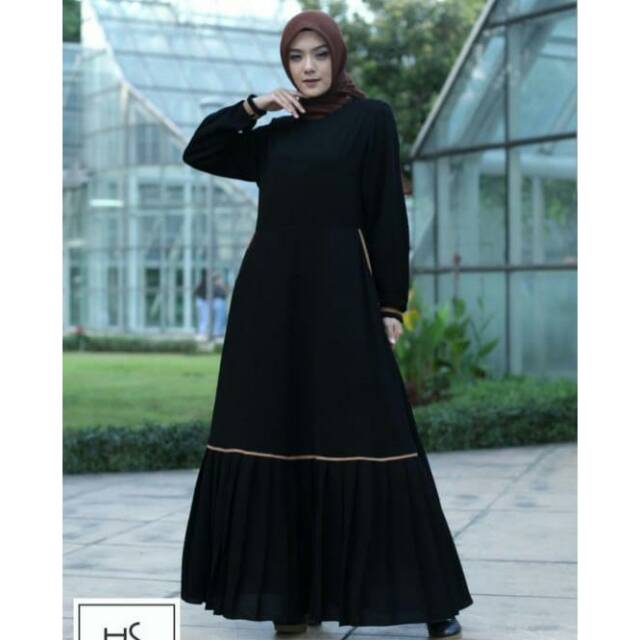 Detail Model Jubah Hitam Nomer 18