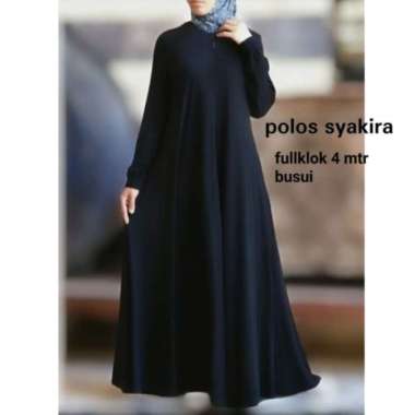 Detail Model Jubah Hitam Nomer 25