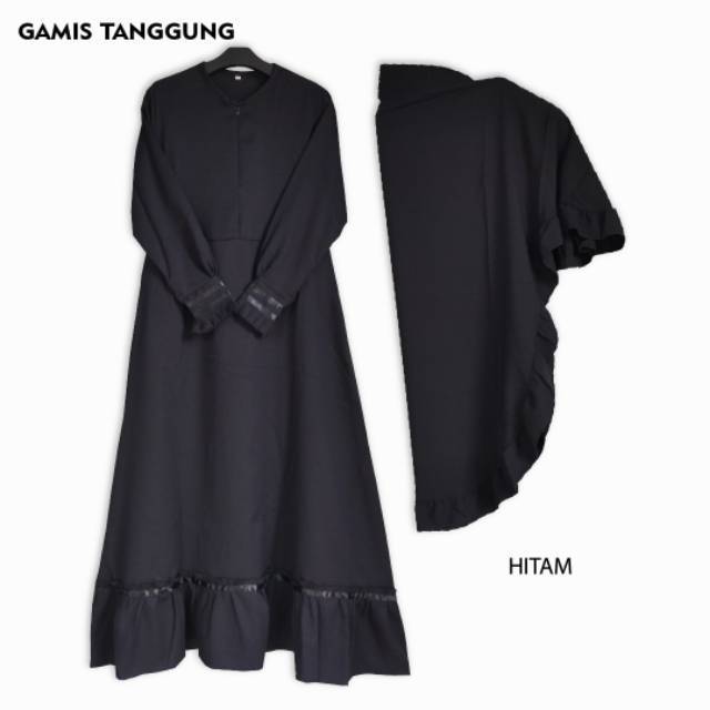 Detail Model Jubah Hitam Nomer 41