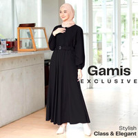 Detail Model Jubah Hitam Nomer 55