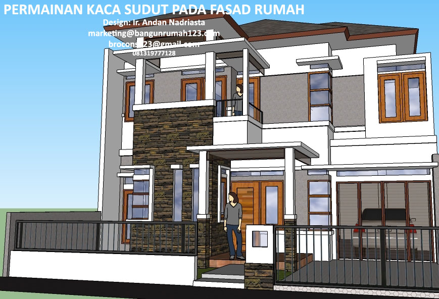 Detail Model Kaca Sudut Rumah Terbaru Nomer 35