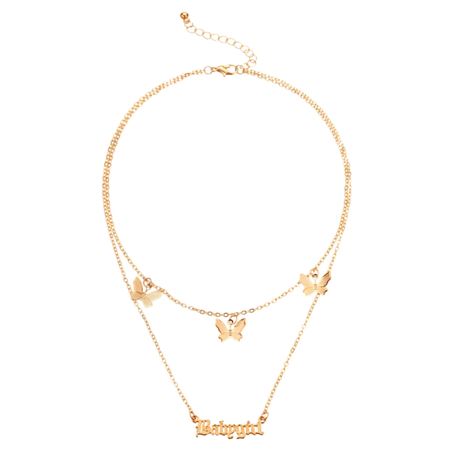 Detail Model Kalung Emas 2 Layer Nomer 51