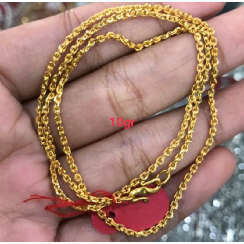 Detail Model Kalung Emas 22 Karat Nomer 21