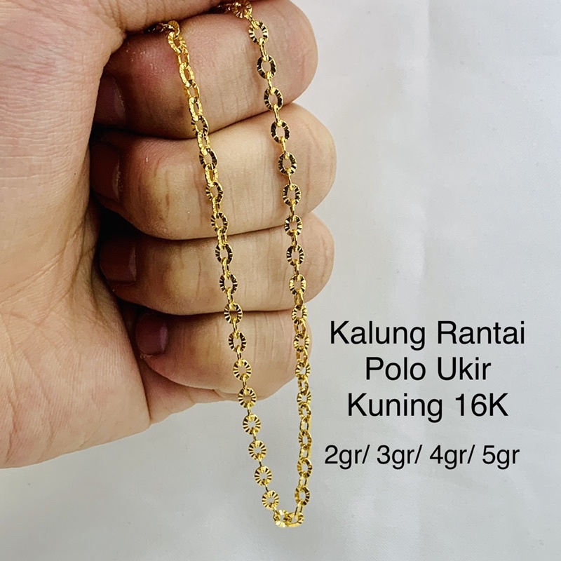 Detail Model Kalung Rantai Nomer 8