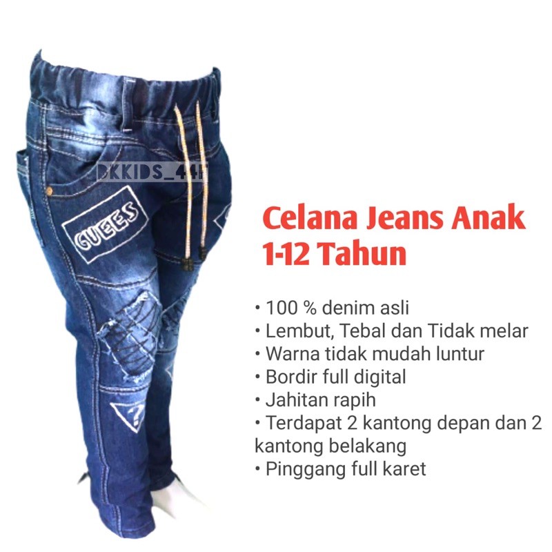 Detail Model Kantong Belakang Celana Jeans Pria Nomer 54