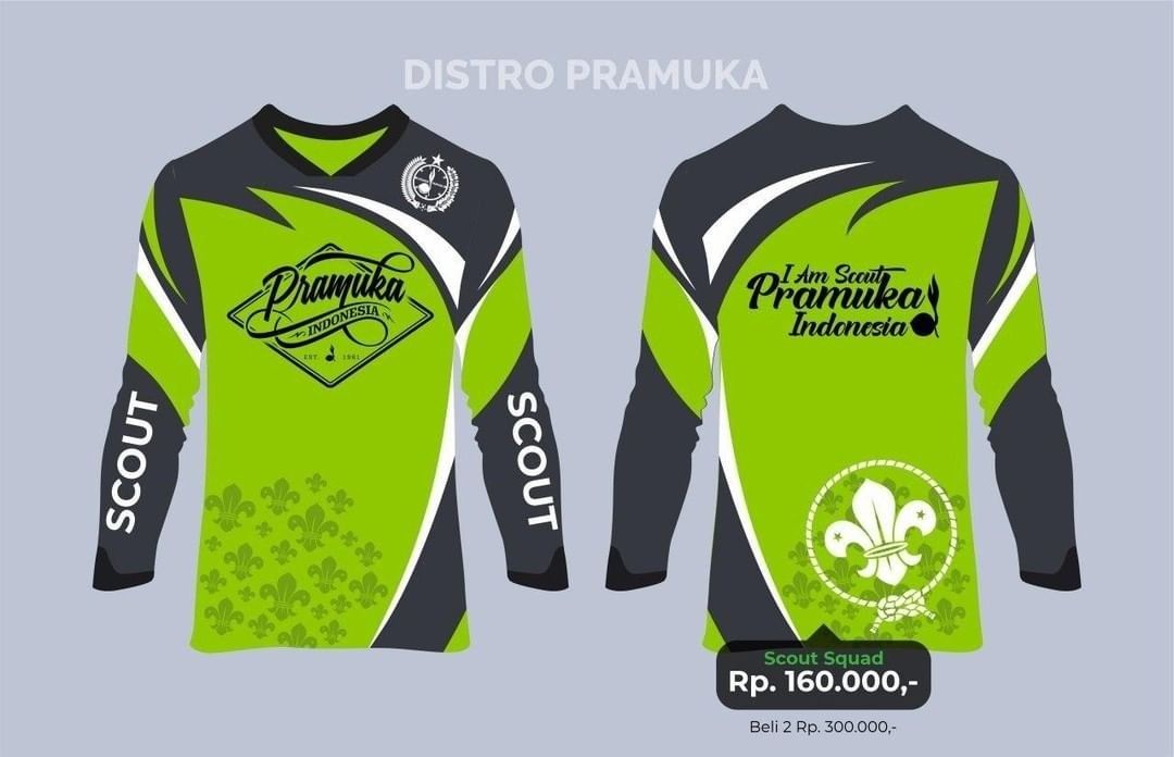 Detail Model Kaos Pramuka Nomer 2