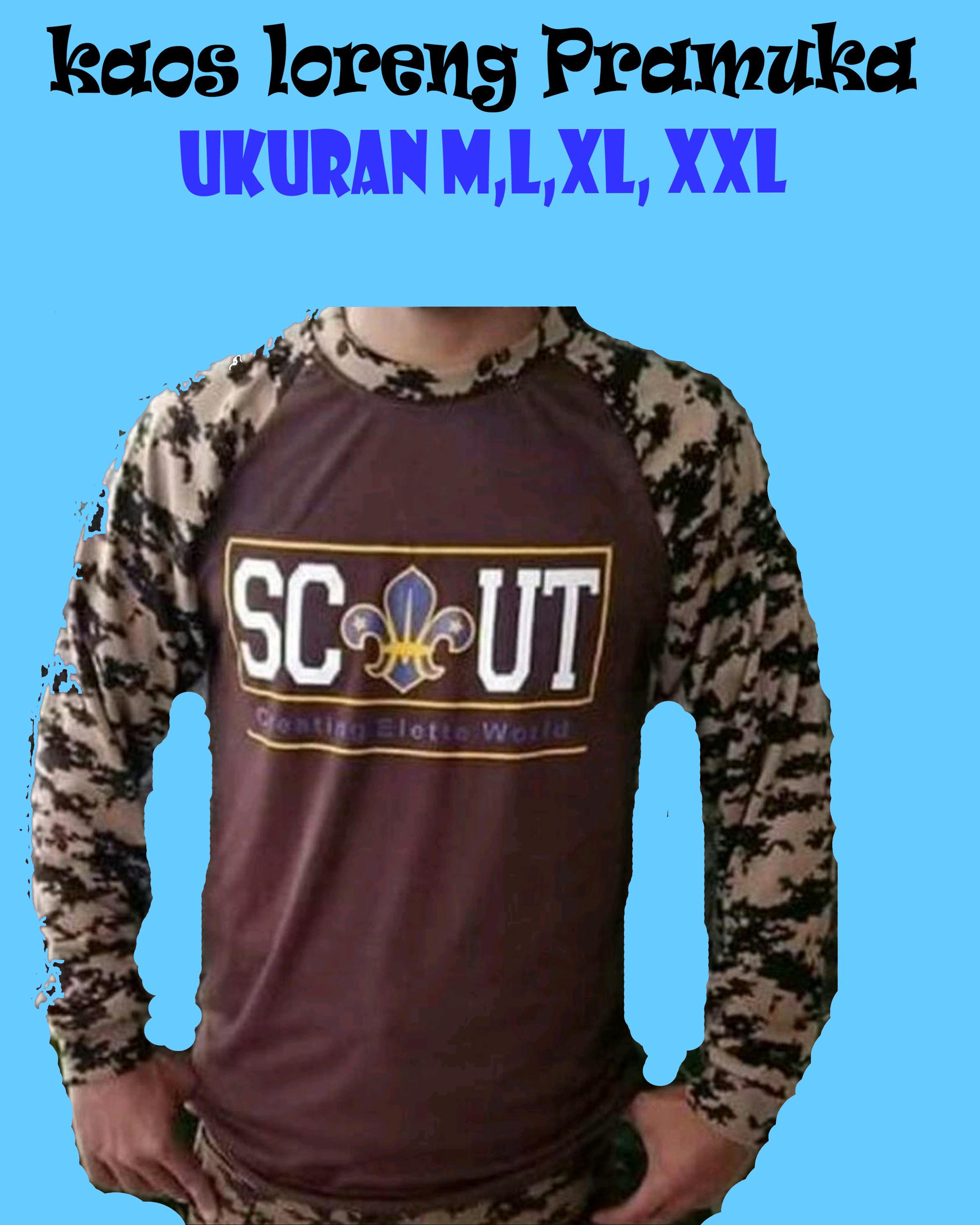 Detail Model Kaos Pramuka Nomer 19