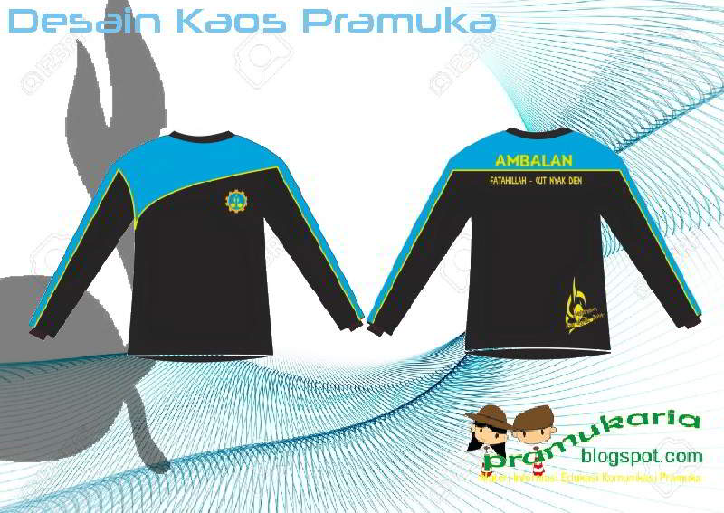 Detail Model Kaos Pramuka Nomer 54