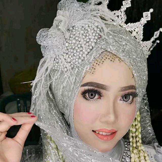 Detail Model Kerudung Pengantin Nomer 36