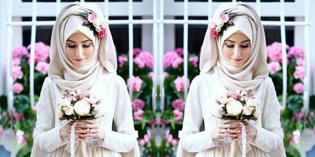 Detail Model Kerudung Pengantin Nomer 57