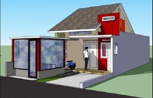 Detail Model Kios Depan Rumah Nomer 4