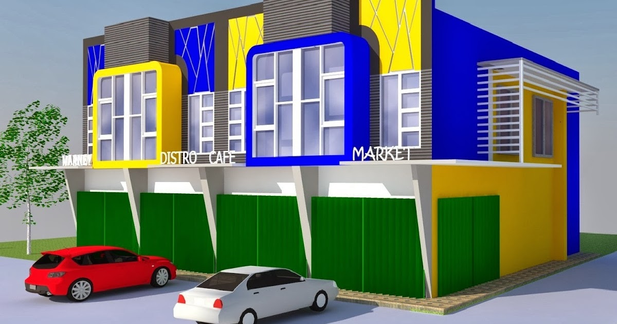 Detail Model Kios Minimalis Nomer 36