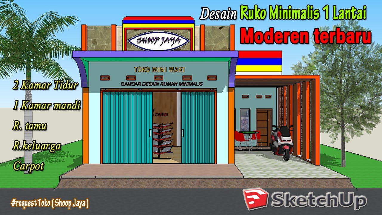 Detail Model Kios Minimalis Nomer 8
