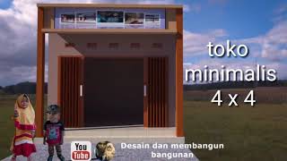 Detail Model Kios Minimalis Nomer 9