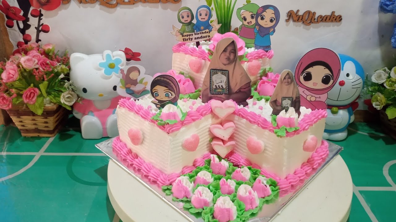 Detail Model Kue Ulang Tahun Anak Perempuan Simple Nomer 15