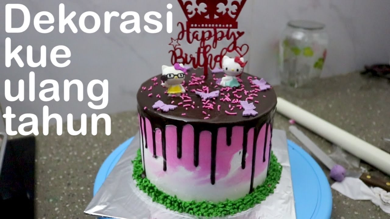 Detail Model Kue Ulang Tahun Anak Perempuan Simple Nomer 3