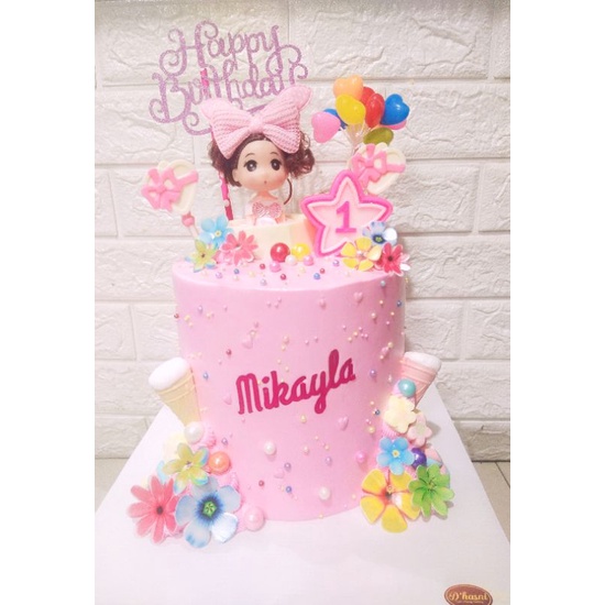 Detail Model Kue Ulang Tahun Anak Perempuan Simple Nomer 55