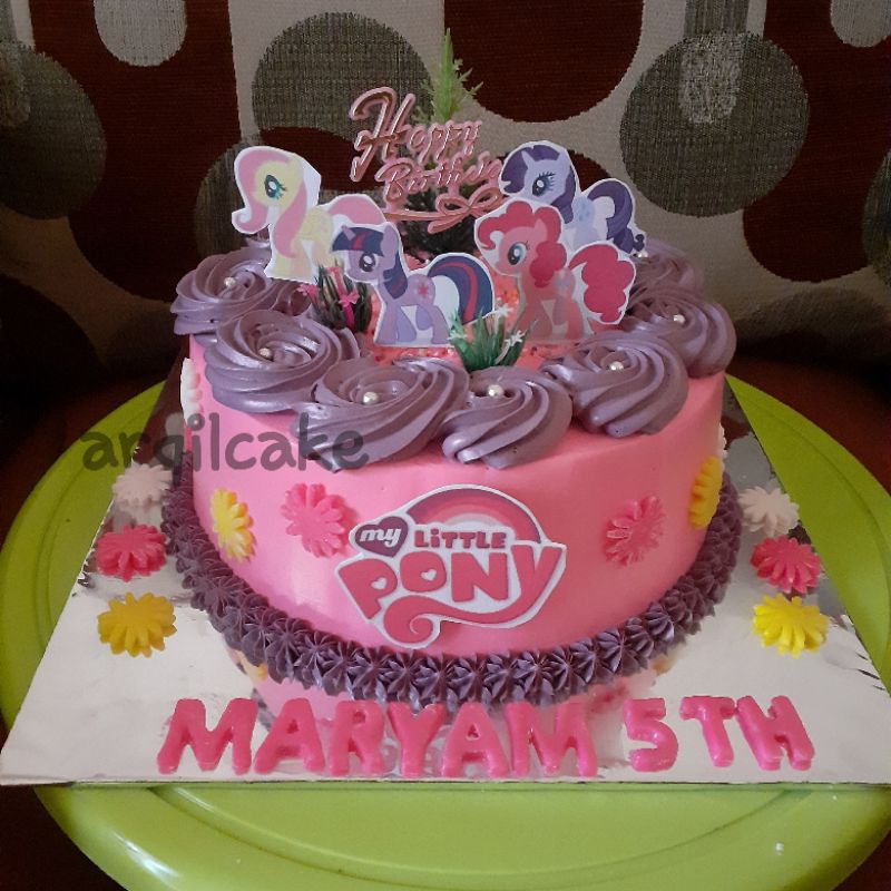 Detail Model Kue Ulang Tahun Anak Perempuan Simple Nomer 7