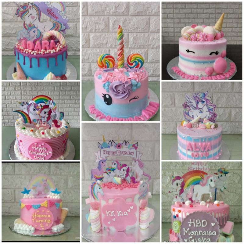 Detail Model Kue Ulang Tahun Anak Perempuan Simple Nomer 9