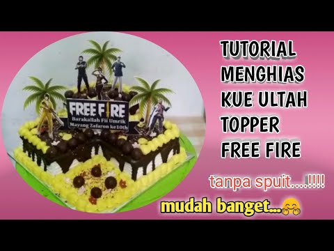 Detail Model Kue Ulang Tahun Free Fire Nomer 27