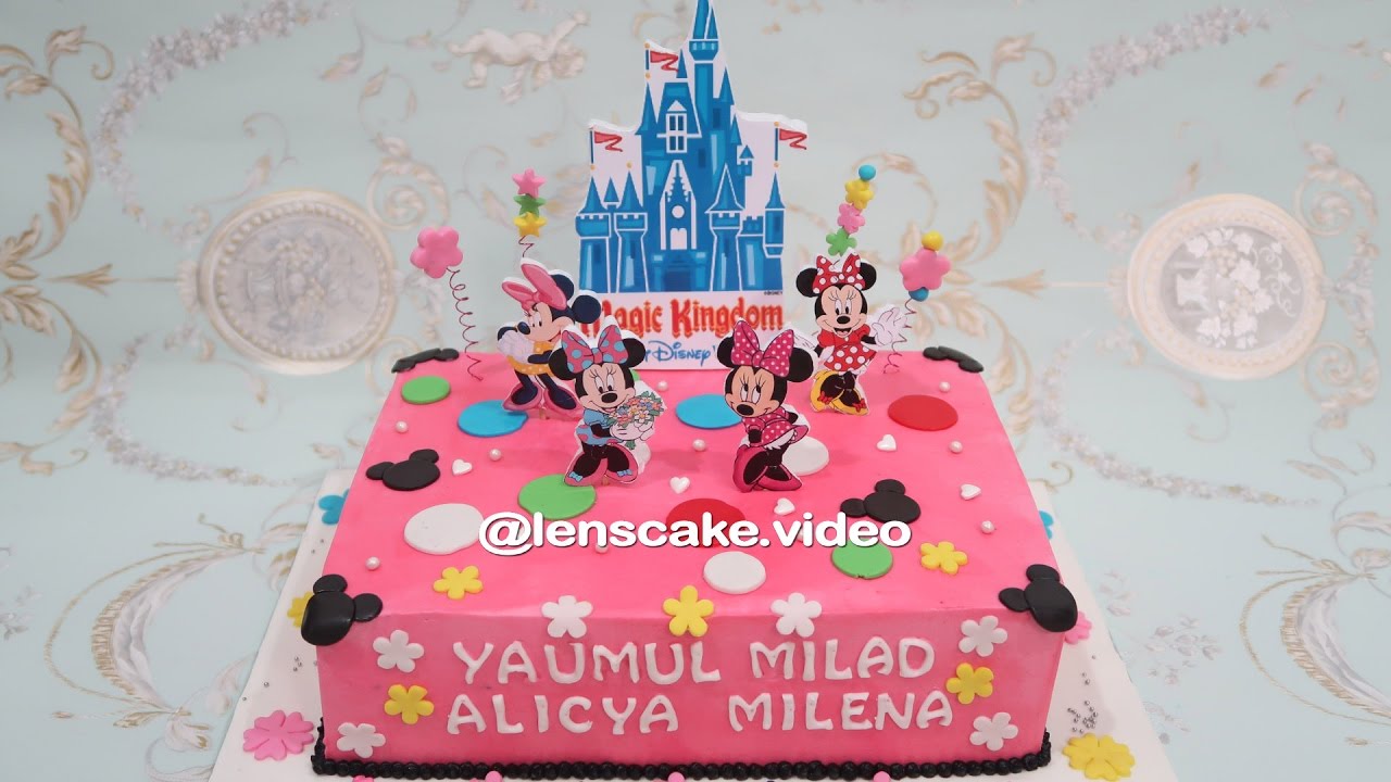 Detail Model Kue Ulang Tahun Mickey Mouse Nomer 19