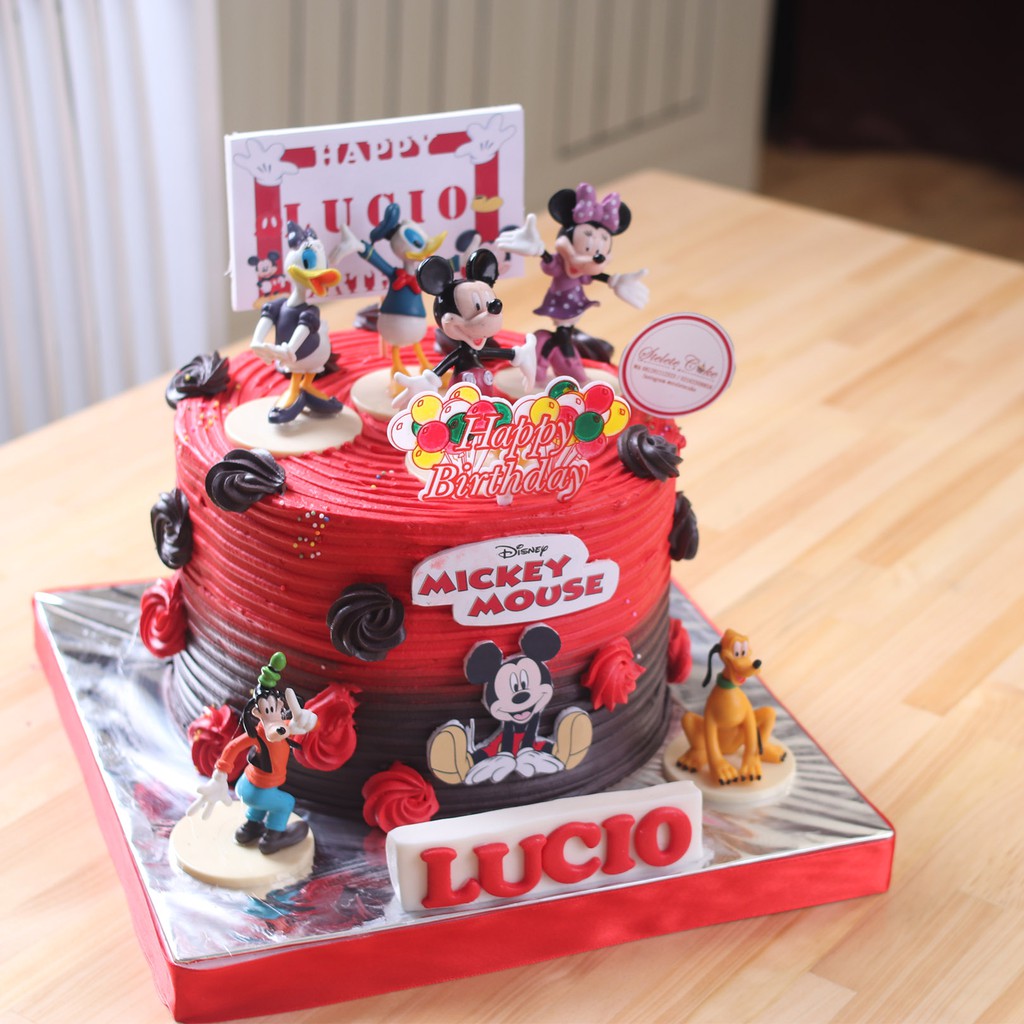 Detail Model Kue Ulang Tahun Mickey Mouse Nomer 43